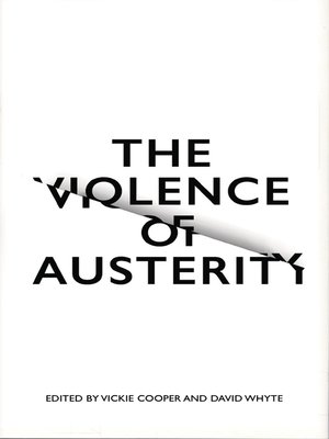 cover image of The Violence of Austerity
